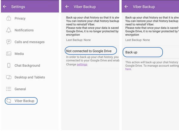 Back Up Viber Chat History Locally
