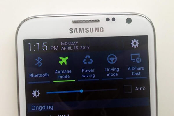 Samsung Airplane Mode