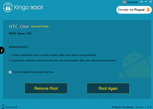Kingo Root Root Successfully