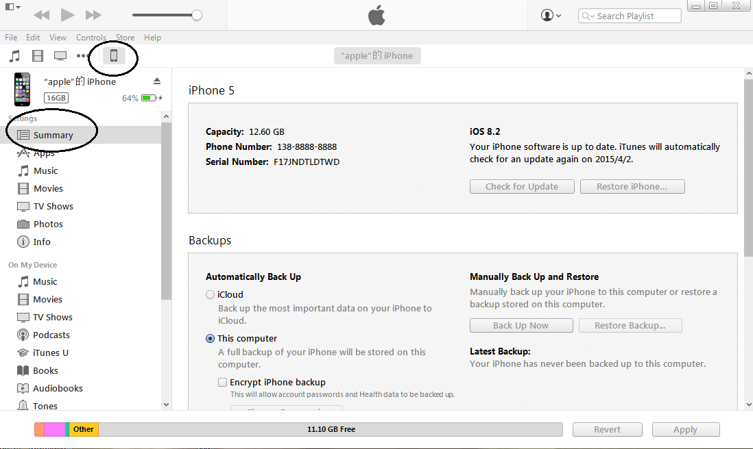 Connect iDevice to PC