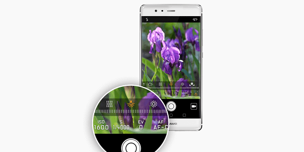Huawei P9 Camera App Interface