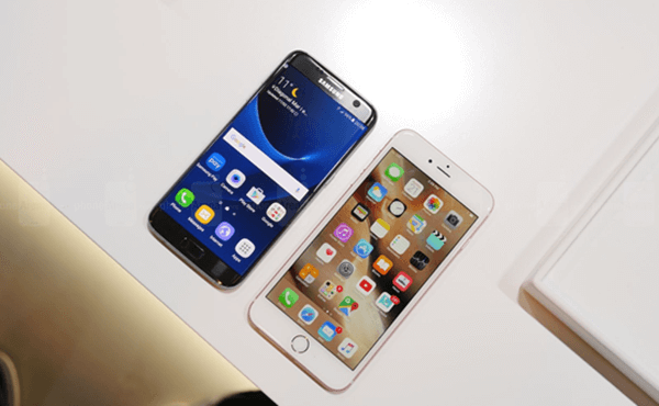 iPhone 6s Plus vs. Samsung Galaxy S7 Edge: Display